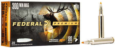 Federal Premium Trophy Bonded Tip Ammo