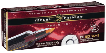 Federal Premium Trophy Bonded Tip Ammo