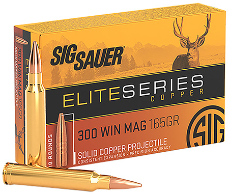 Sig Sauer Elite Copper Hunting JHP Ammo