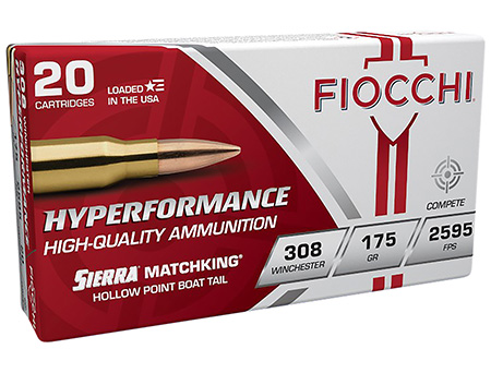 Fiocchi Exacta Sierra MatchKing Boat-Tail HP Ammo