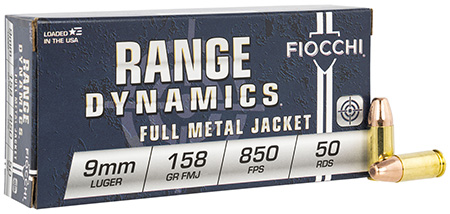 Fiocchi Range Dynamics FMJ Ammo