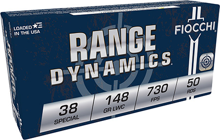 Fiocchi Range Dynamics Lead Wadcutter Ammo