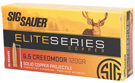 Sig Sauer Elite Copper Hunting JHP Ammo