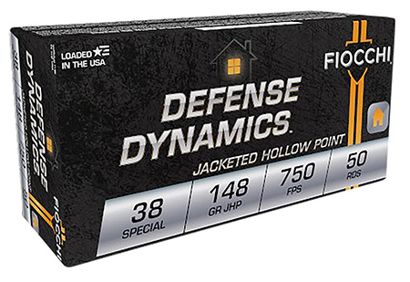 Fiocchi Defense Dynamics JHP Ammo
