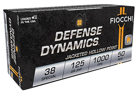 Fiocchi Defense Dynamics JHP Ammo