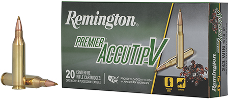 Remington Premier AccuTip-V Boat-Tail ATVBT 10 Ammo