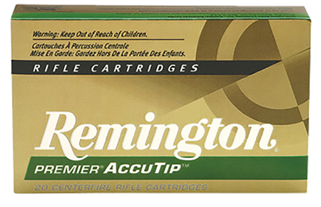 Ammo Premier Remington AccuTip-V Boat-Tail Ammo