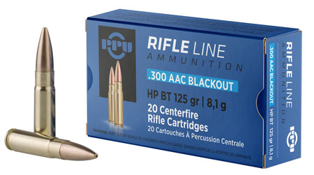 PPU Standard Boat-Tail BT HP Ammo