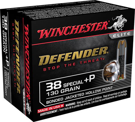 Winchester Defender Bonded Jacket 10 HP +P Ammo