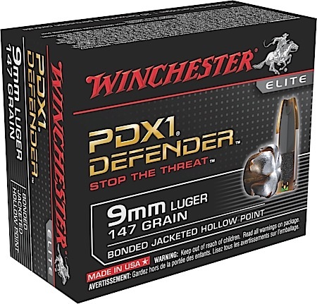 Winchester Defender Luger Bonded Jacket 10 HP Ammo