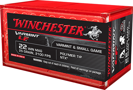 Winchester Varmint LF Mag Polymer Tip NTX Ammo
