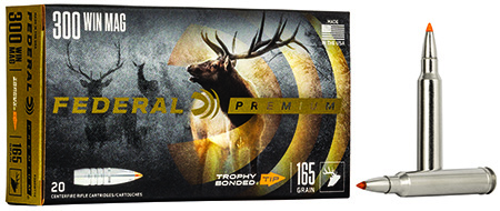 Federal Premium Trophy Bonded Tip Ammo