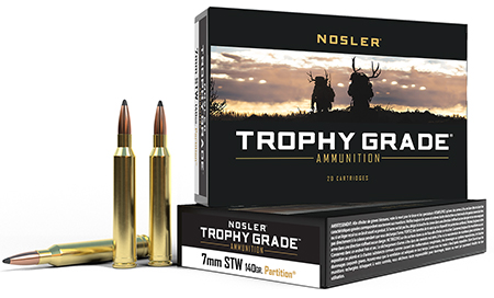 Nosler Trophy Grade Spitzer Partition Ammo