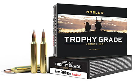 Nosler Trophy Grade Spitzer Partition Ammo