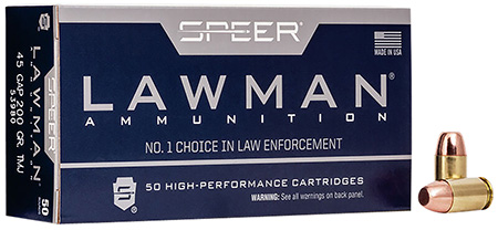 Speer Lawman TMJ Ammo