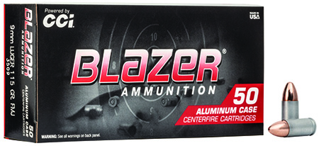 CCI Blazer FMJ Ammo