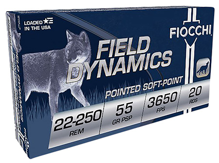 Fiocchi Field Dynamics Rem Pointed SP PSP Ammo