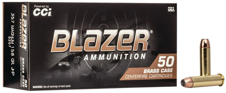 CCI Blazer Brass JHP Ammo