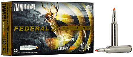 Federal Premium Trophy Bonded Tip Ammo