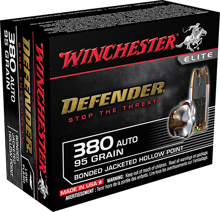 Winchester Defender Bonded Jacket 10 HP Ammo