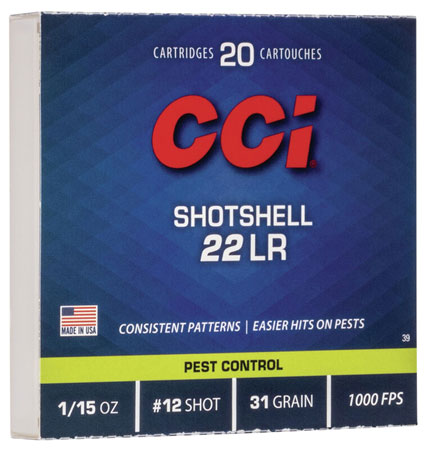 CCI Pest Control Shotshell Ammo