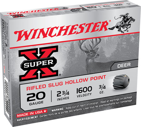 Winchester Super X Rifled 3/4oz Ammo