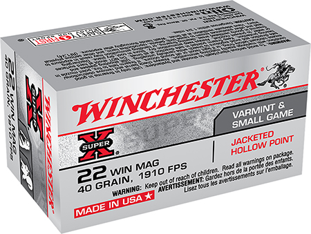 Winchester Super-X Mag 40 JHP Ammo