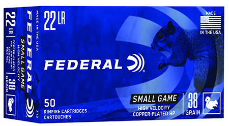 Federal Small Game & Target High Velocity CP HP Ammo