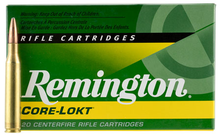 Ammo Core-Lokt Remington Pointed SP PSPCL Ammo