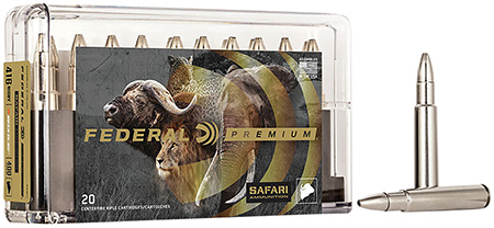 Federal Premium Safari Cape-Shok Trophy Bonded Bear Claw Ammo