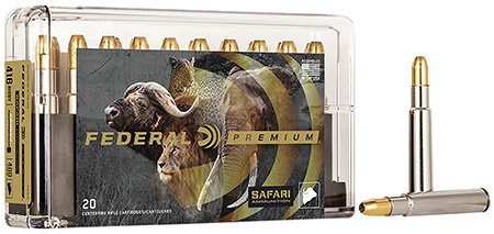 Federal Premium Safari Cape-Shok Trophy Bonded Sledgehammer Solid Ammo