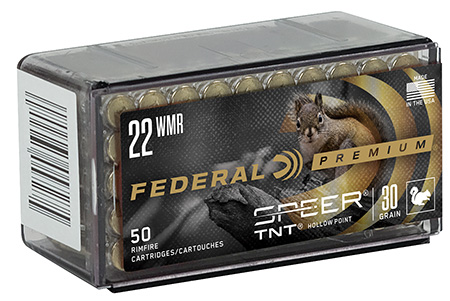 Federal Premium Varmint & Predator Speer HP TNT Ammo
