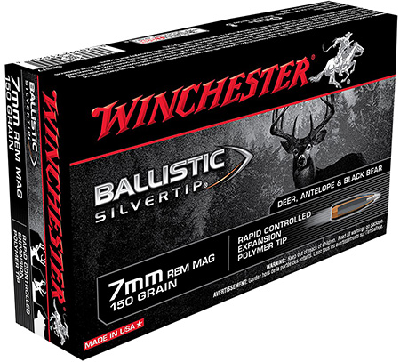 Winchester Ballistic Silvertip Rapid Controlled Expansion Polymer Tip Ammo