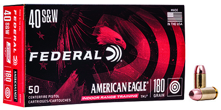 Federal American Eagle Indoor Range Training IRT TMJ Ammo