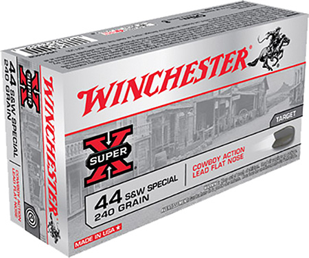 Winchester Super-X Cowboy Action Lead Flat Nose 10 LFN Ammo