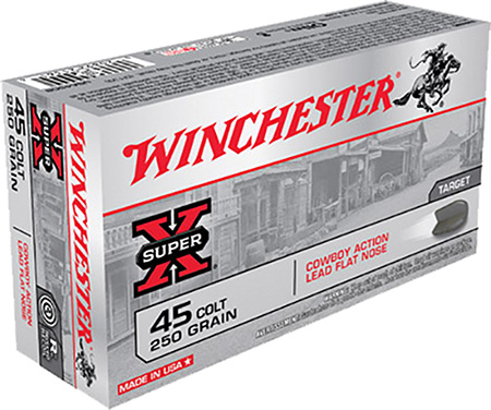 Winchester Super-X Cowboy Action LC Lead Flat Nose 10 LFN Ammo