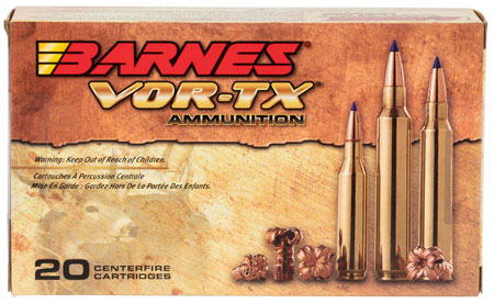 Barnes VOR-TX Tipped Boat-Tail TSX Ammo