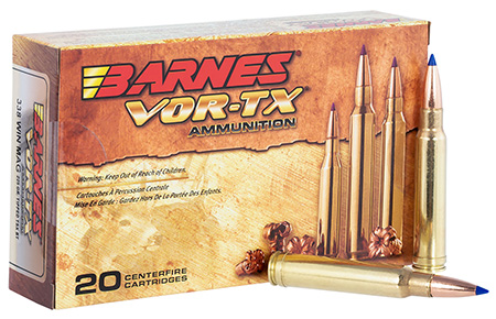 Barnes VOR-TX Tipped Boat-Tail TSX Ammo