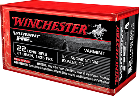 Winchester Varmint HE Segmenting Expansion 20 Ammo