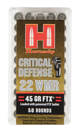 Hornady Critical Defense Mag Flex Tip EXpanding Ammo