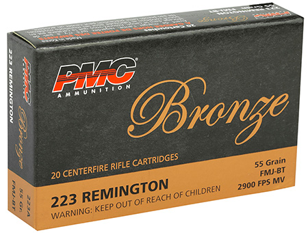 PMC Bronze Rem Boat-Tail BT FMJ Ammo