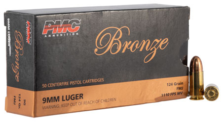 PMC Bronze Luger FMJ Ammo