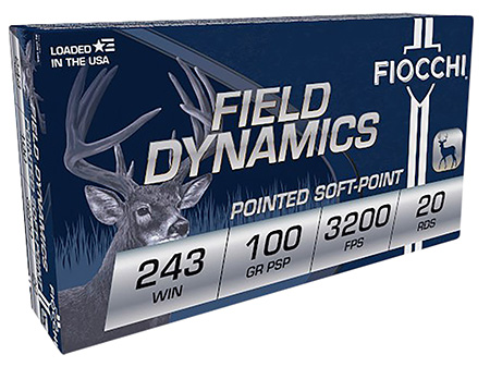 Fiocchi Field Dynamics Pointed SP Ammo