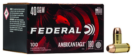 Federal American Eagle FMJ Ammo