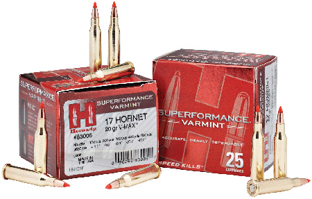 Hornady Superformance Varmint V-Max Ammo