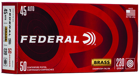 Federal Champion Training FMJ Ammo