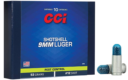 CCI Pest Control Shotshell Luger 20 Shot Ammo