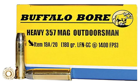 Buffalo Bore Outdoorsman Strictly Business Hard Cast Flat Nose Ammo