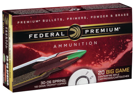 Federal Premium Springfield Trophy Copper TC Ammo