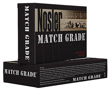 Nosler Match Grade Custom Competition Ammo